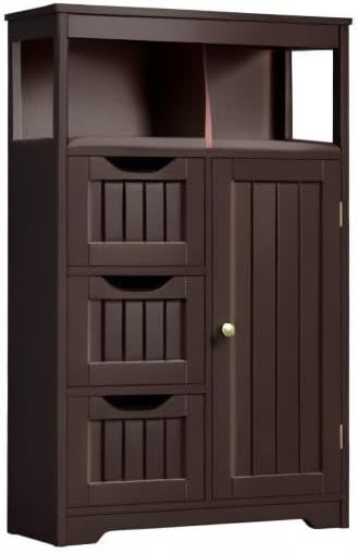 Yaheetech Wood Bathroom Floor Cabinet - Image 11