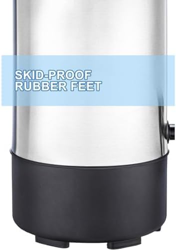 SYBO SR-CP Commercial Grade Stainless Steel Percolate Coffee Maker Hot Water Urn - Image 7