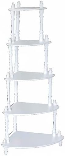 Frenchi Home Furnishing 5-Tier Corner Stand - Image 4
