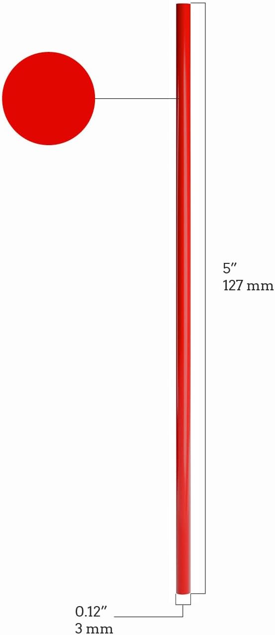 Disposable Plastic Coffee Stirrer Straw - Image 3