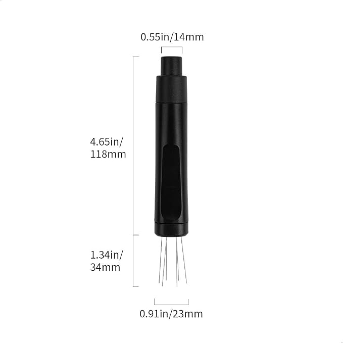 watchget Retractable Coffee WDT Tool, One-Press Release Espresso Stirrer - Image 2