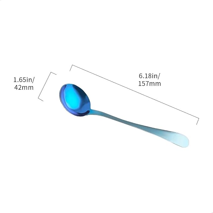 Coffee Cupping Spoon Coffee Measuring Spoon Professional Barista Cupping Spoon - Image 2