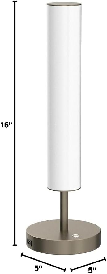O’Bright Dimmable LED Cylinder Table Lamp - Image 8
