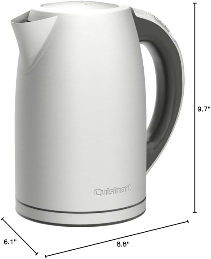 Cuisinart PerfecTemp 1.7-Liter Electric Kettle, Cordless Electric Tea Kettle - Image 9