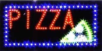 LED Neon Light Pizza Sign for Business by E-ONSALE