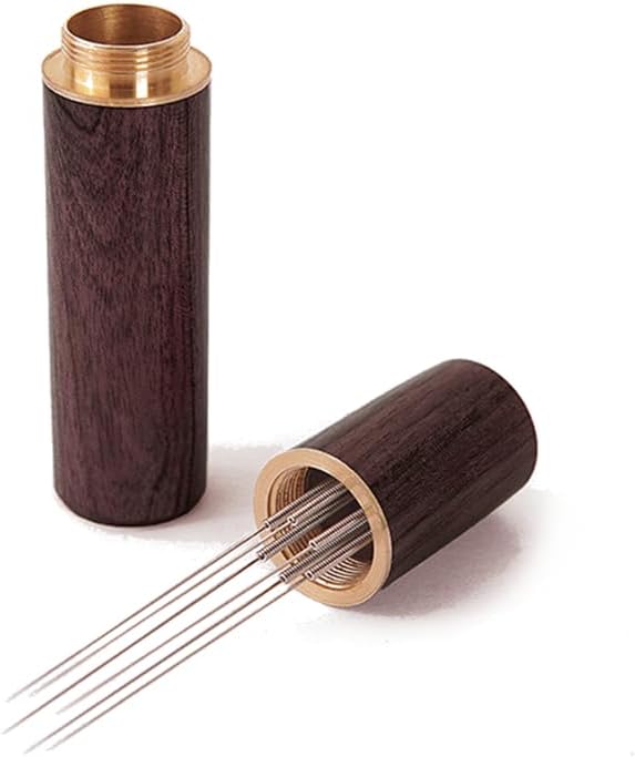 2Pcs Portable Espresso Coffee Stirrer 6 Needles 0.4mm Espresso Distribution - Image 8