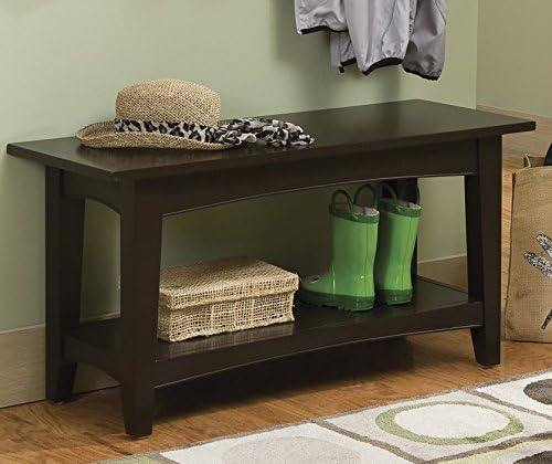 Alaterre Furniture Shaker Cottage Bench - Image 7