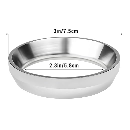 58mm Magnetic Dosing Funnel, Stainless Steel Dosing Ring Espresso Coffee - Image 7