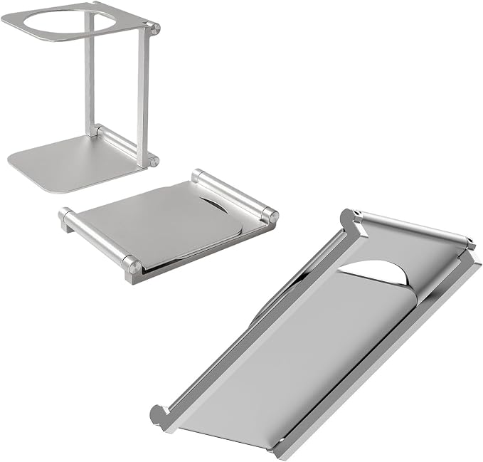 Pour over Dripper Stand, Portable &Foldable Aluminum Coffee Dripper Holder Rack - Image 6