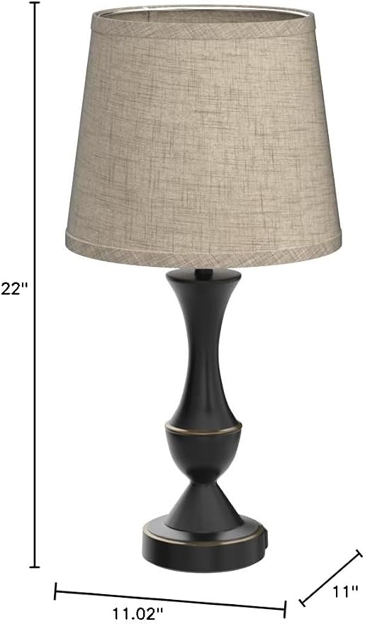 Luvkczc Upgraded Touch Table Lamps Set of 2, Dimmable Nightstand Lamps - Image 10