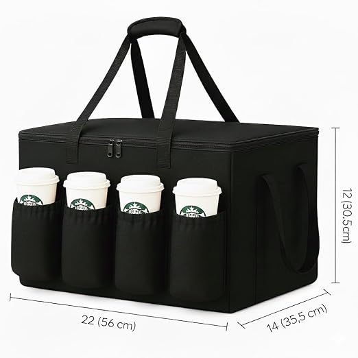 musbus Catering Bag for doordash uber eats 22x14x13 Insulated Food Delivery Bag - Image 9
