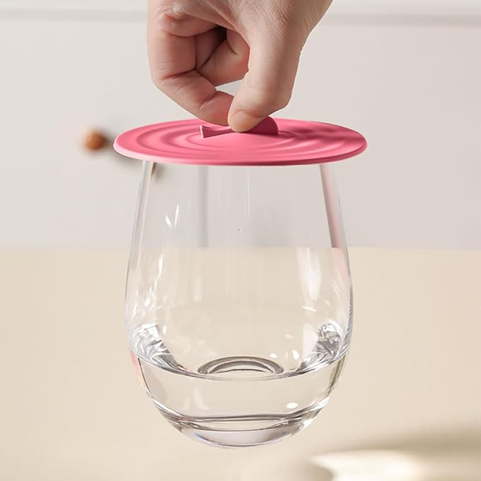 3pcs Silicone Cup Covers Mug Lid Outdoor Drink Cover Cups Dust Cover Hot Cup - Image 6