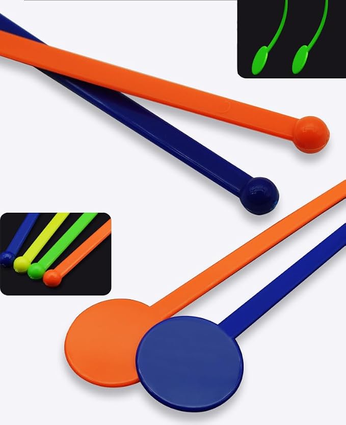 Brccee AC 100PCS 7 Inches Cocktail Swizzle Sticks, Disposible Plastic Drink - Image 5