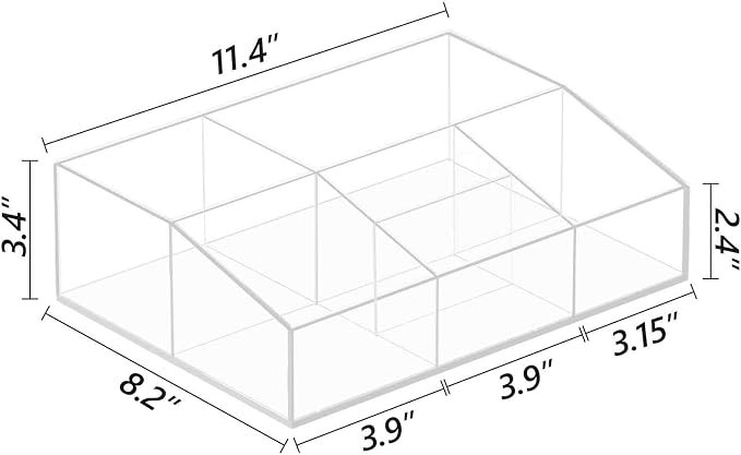 Neatsure Coffee Bar Station Organizer, Acrylic Countertop Holder - Image 6