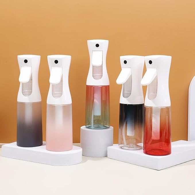 ZALUJMUS Ultra Fine Mist Spray Bottle, 200ml Continuous Sprayer, Plastic - Image 7