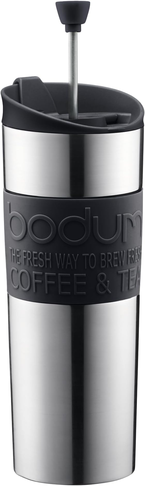Bodum Travel Press, Vacuum Insulated, Stainless Steel Portable Coffee Maker and by Bodum
