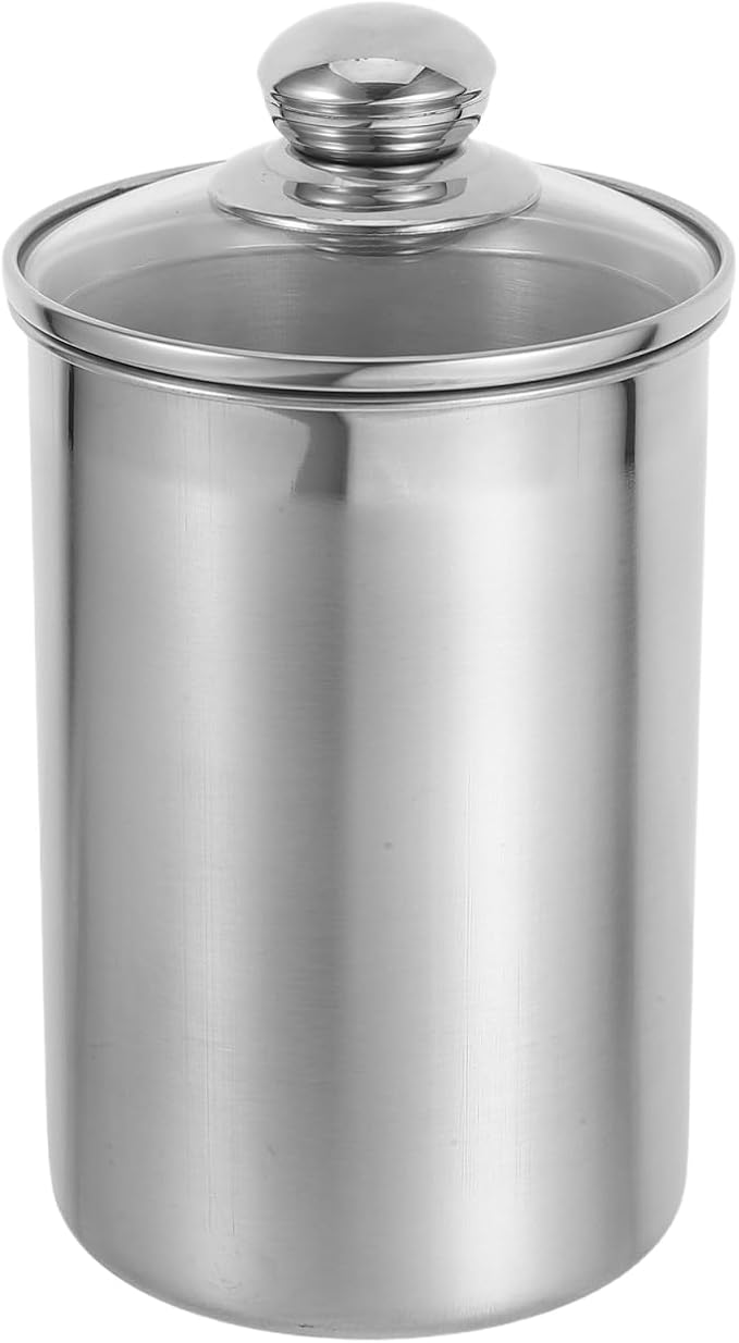 Stainless Steel Canister 59 Oz Coffee Beans Storage Tank, Tea And Grains - Image 9