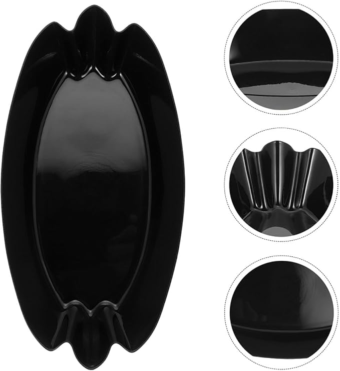 NUOBESTY 2pcs Coffee Bean Sample Tray 500g Black Reusable Toasted Bean Display - Image 9