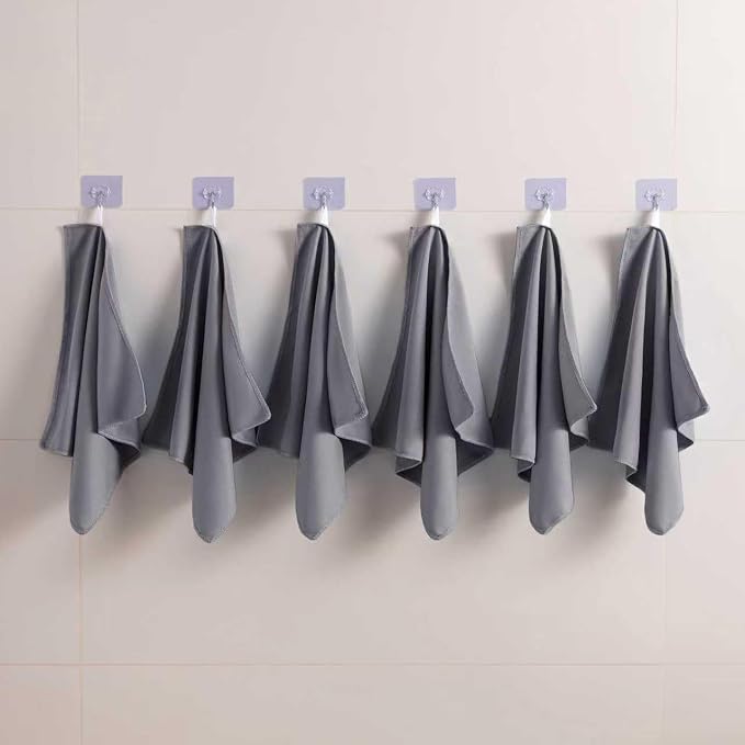 Microfiber Glass Cleaning Cloth 8 Pack, 16 Inch X 12 Inch, Lint Free Quickly - Image 6