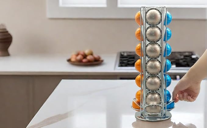 Miuly Coffee Capsule Holder For Nespresso Vertuoline, Coffee Capsule Stands - Image 7