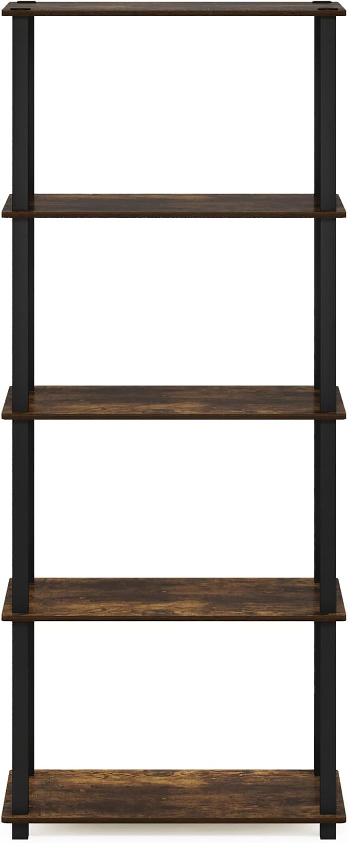 Furinno Turn-S-Tube 5-Tier Multipurpose Shelf Display Rack - Image 7