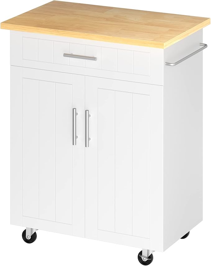 JY QAQA 26" Kitchen Island on Wheels - Image 9