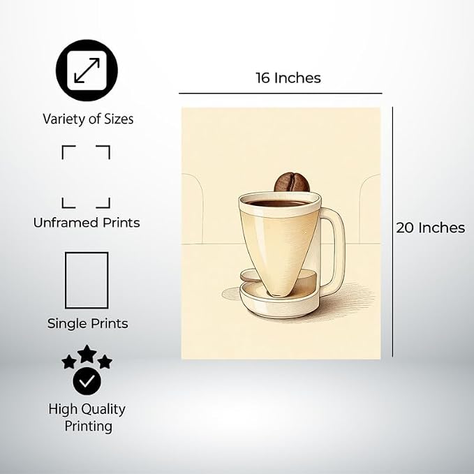 Lawrence Williams Designs Coffee Cup Poster - Image 2