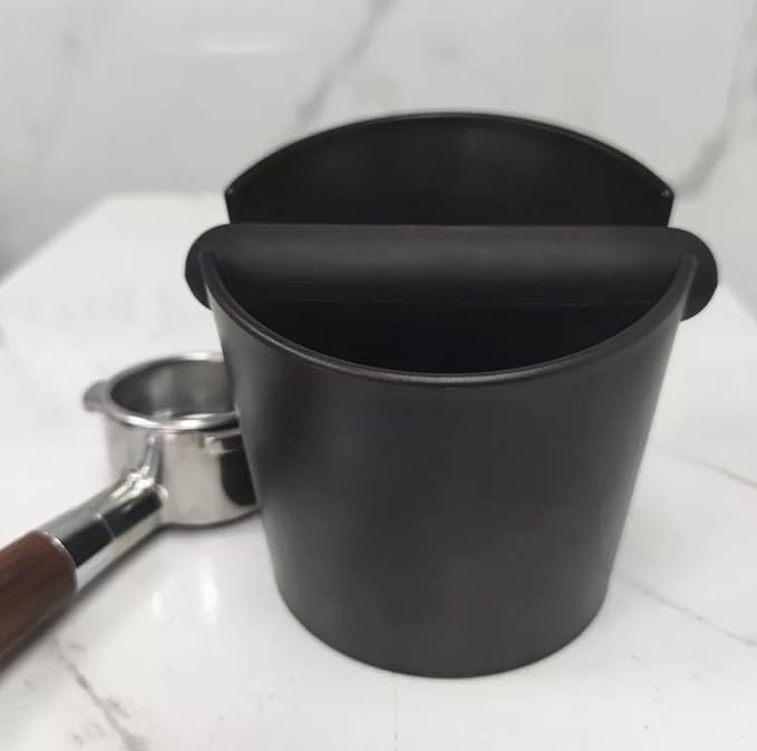 VIA CREMA Stainless Steel Espresso Knock Box Coffee Grounds Container Non-Slip - Image 6