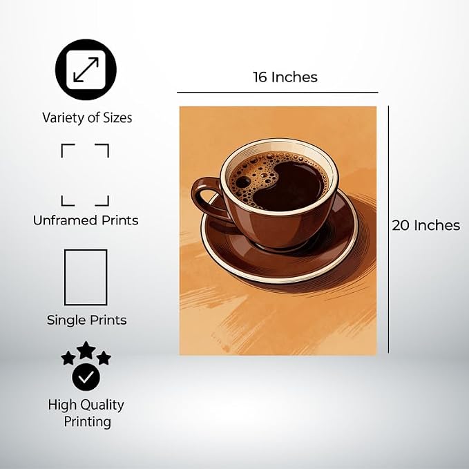 Lawrence Williams Designs Coffee Cup Poster - Image 2