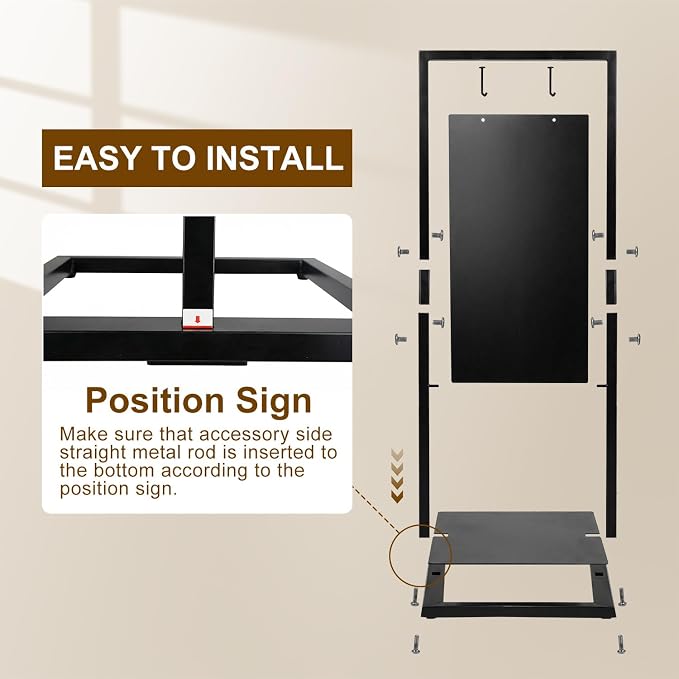 Large Chalkboard Signs with Stand, 47 x 20 Inch Heavy-Duty Double-Sided - Image 7