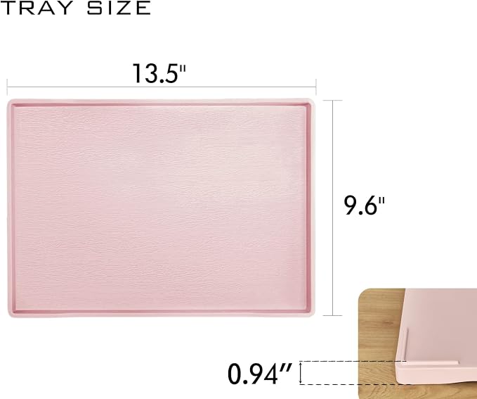 Pink Serving Tray for Gathering Small Items | Serving Accessory, Cupcake Stand - Image 6
