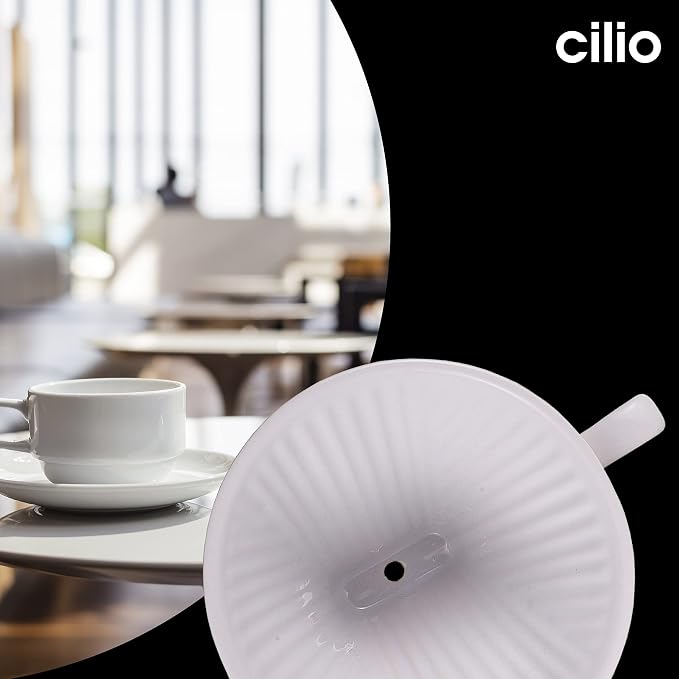 Cilio Porcelain Coffee Filter/Holder Pour-Over - Image 5