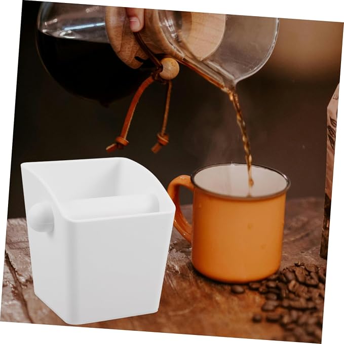TEHAUX Coffee Grounds Knock Can Bar Espresso Disposal Bin Stainless Steel - Image 9