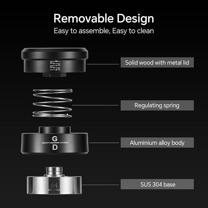 51mm Espresso Palm Tamper - Image 8
