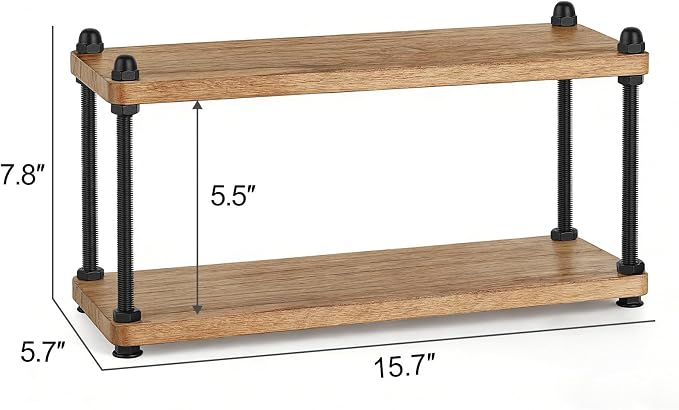 Mkono Coffee Station Organizer Wooden Mug Holder - Image 7