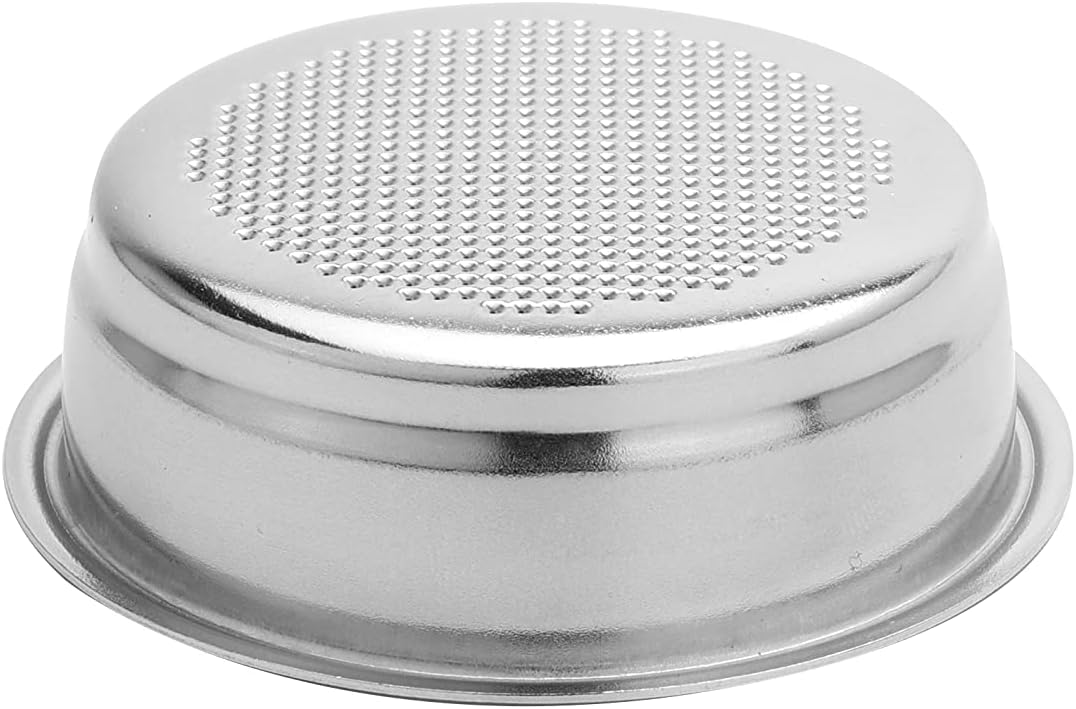 51mm Stainless Steel Coffee Filter Basket, 1 Cup Coffee 51mm Single Wall non-pressurized Filter Basket, Please check the size and shape carefully