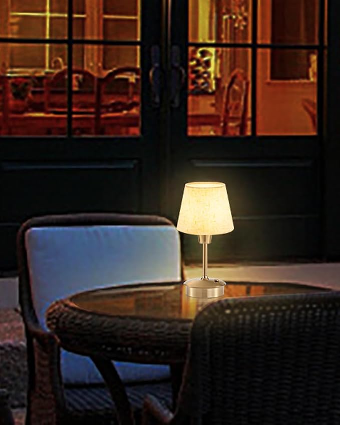 2 Pack Small Cordless Table Lamp - Image 9