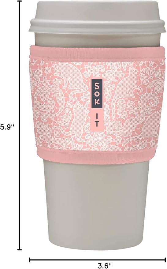 Sok It HotSok Coffee & Tea Reusable Insulated Neoprene Cup Sleeve - Image 7