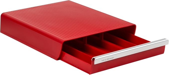 Mind Reader Single Serve Coffee Pod Drawer, 30 Pod Capacity, 5 Row Organizer - Image 7