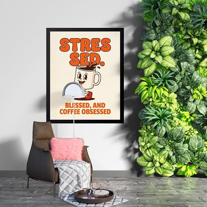 Lawrence Williams Designs Stressed Blessed and Coffee Obsessed Poster - Image 7