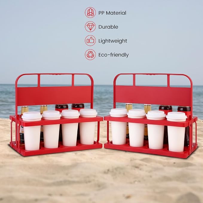 Reusable Drink Carrier with Handle - Image 9