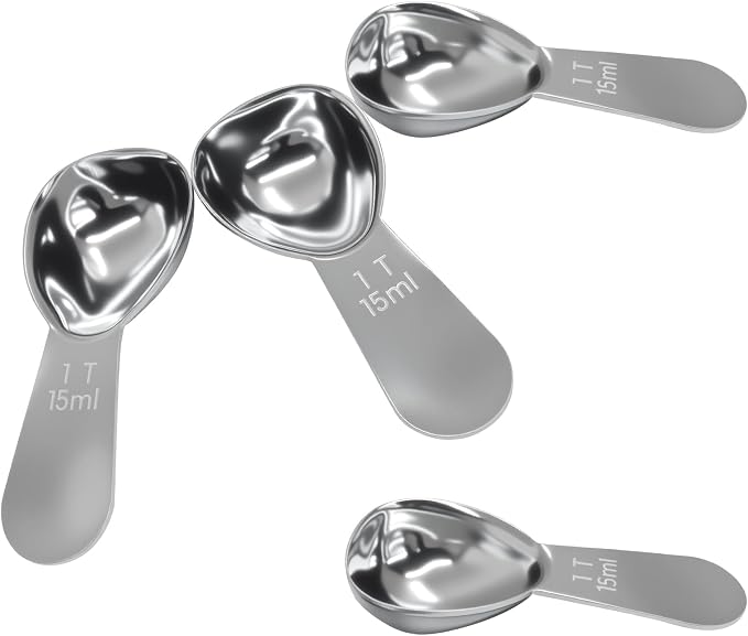 4Pcs 1Tbsp Stainless Steel Coffee Scoop, Short Handles Coffee Spoons 1 - Image 5