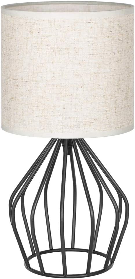 HAITRAL Black Modern Table Lamp - Image 9