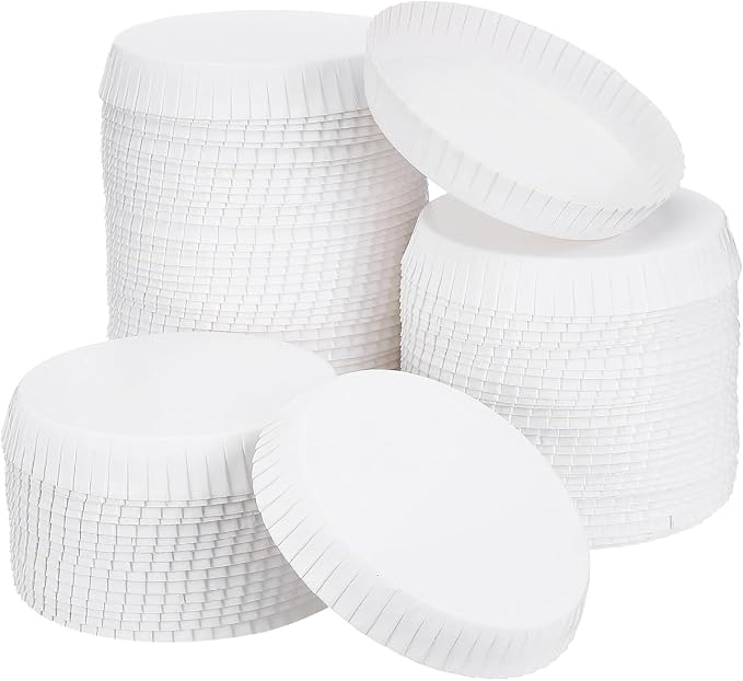 DOITOOL Disposable Cup Lids 100Pcs Paper Covers - Image 9