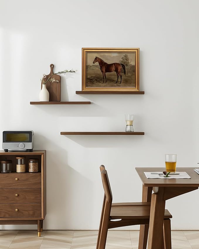 VIYYIEA Gold Framed Canvas Prints Art, Vintage Horse Painting, Rustic Farmhouse - Image 7
