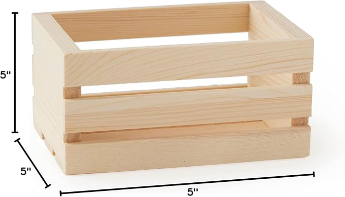 Make Market 5" Wooden Crate - Image 6