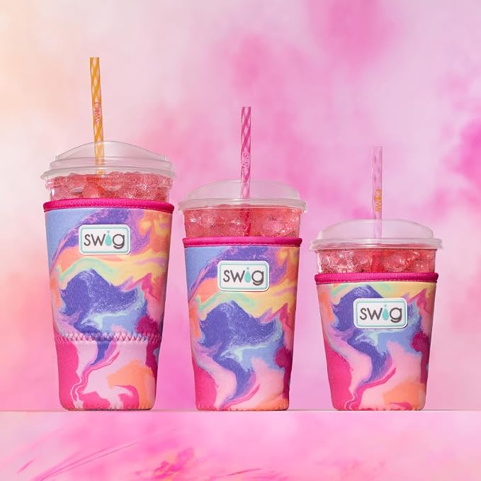 Swig Life Medium Iced Cup Coolie, Standard 22oz Iced Coffee Cup Insulator Sleeve - Image 6