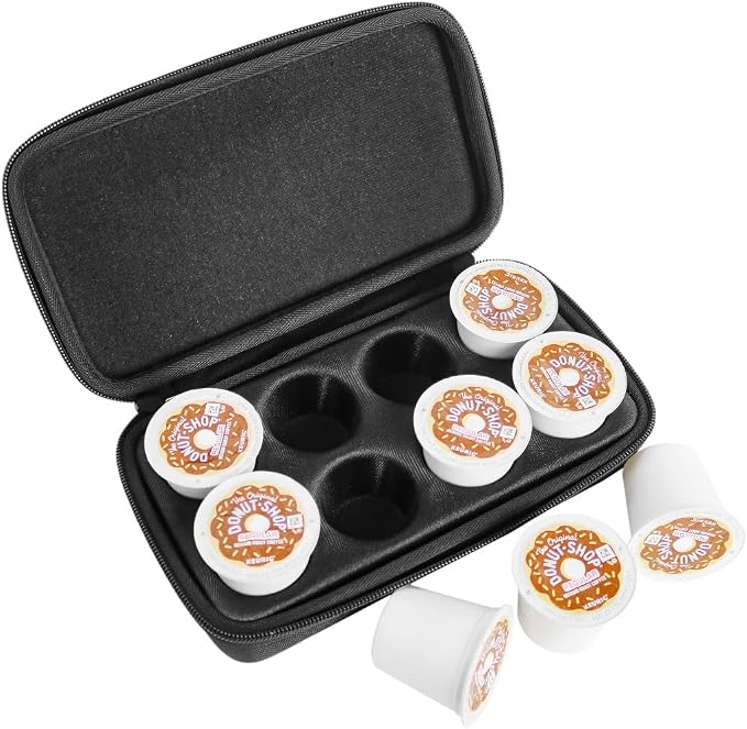 Coffee Pods Holder Protective Travel Case Compatible - Image 9