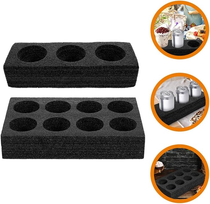 iplusmile 2pcs Coffee Cup Carrier Trays Lightweight Takeout Drink Holders - Image 9