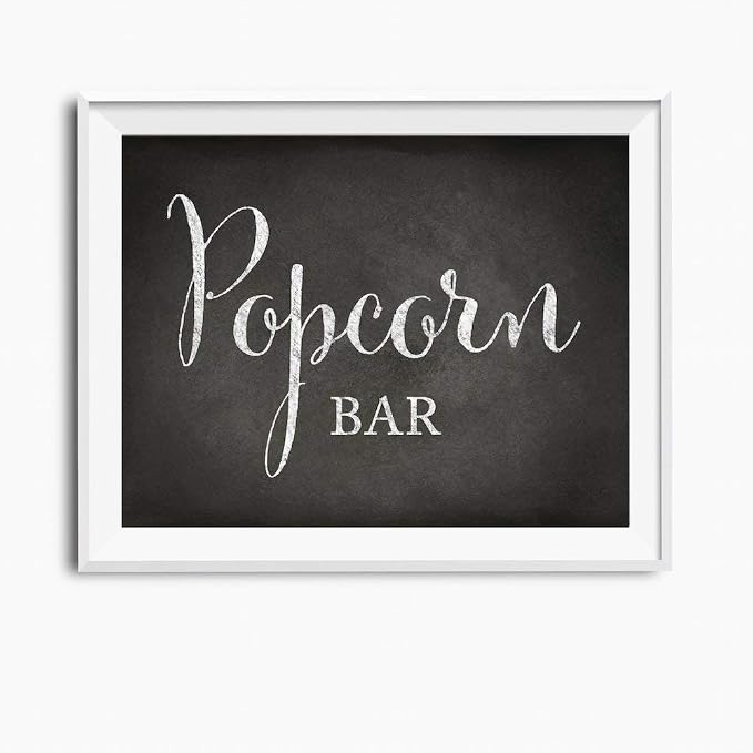 Andaz Press Wedding Party Signs, Vintage Chalkboard Print, 8.5x11 inch by AndazPress
